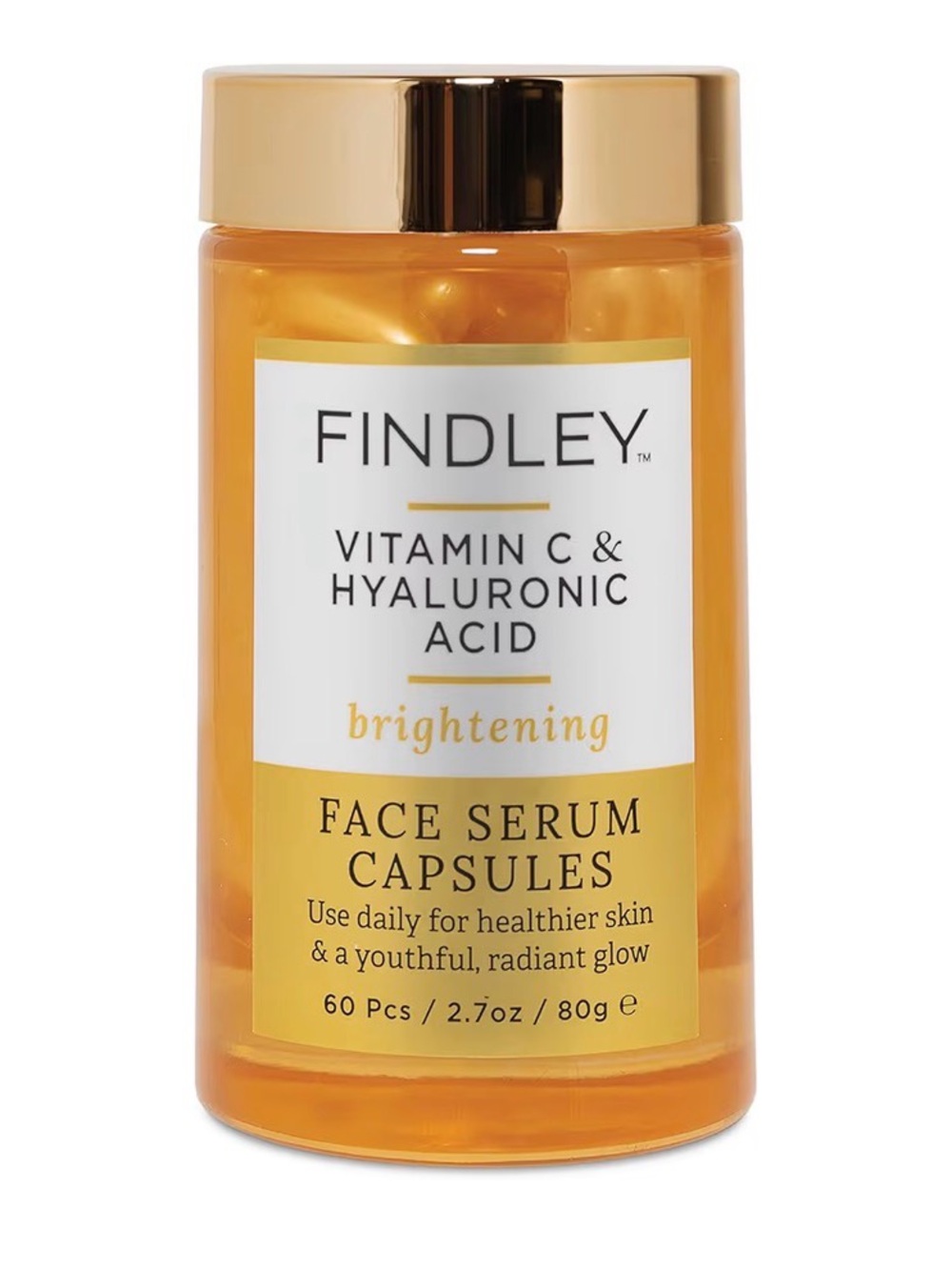 Finley Vitamin C & Hyaluronic Acid Brightening Face Serum Capsules